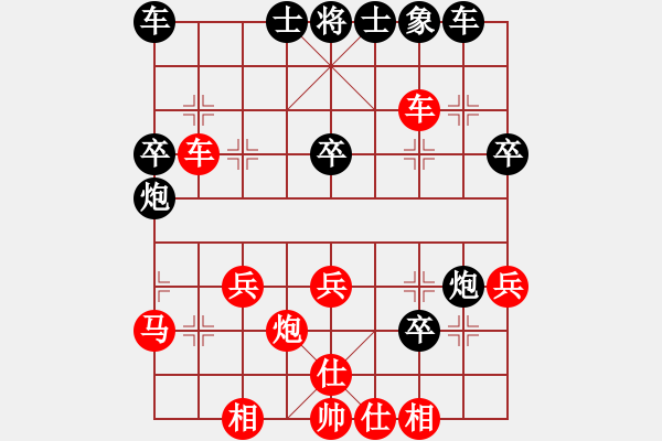 象棋棋譜圖片：3--9---車二平八 將5平4---紅方優(yōu)勢 - 步數(shù)：49 