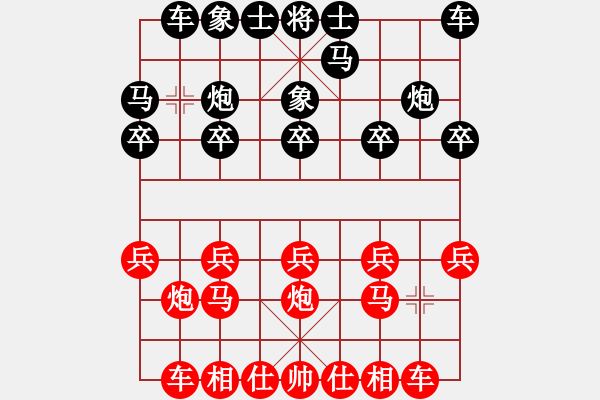 象棋棋譜圖片：逍遙客[黑] -VS- 飄絮＆夢(mèng)[紅] - 步數(shù)：10 