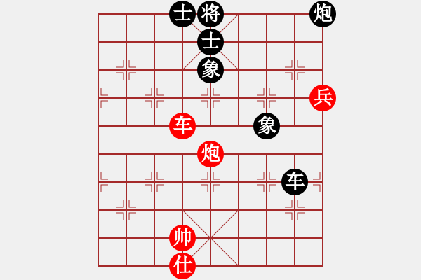 象棋棋譜圖片：五八炮進(jìn)三兵對(duì)屏風(fēng)馬紅正馬（和棋） - 步數(shù)：100 