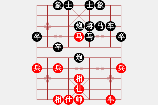 象棋棋譜圖片：南方[1846035348] -VS- 兩頭蛇[406039482] - 步數：40 