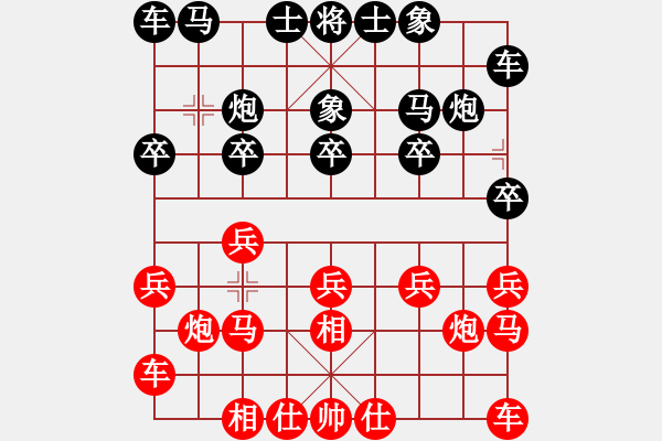 象棋棋譜圖片：大良 凌衛(wèi)軍 負(fù) 大良 黃君武 - 步數(shù)：10 