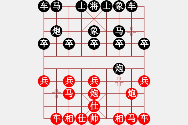 象棋棋譜圖片：黃金瓜(月將)-和-網(wǎng)上殺幾盤(1段) - 步數(shù)：10 