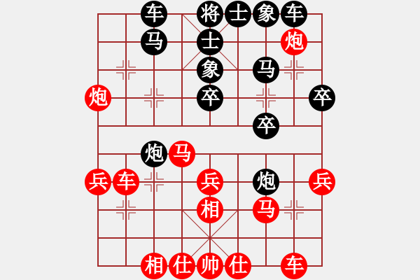 象棋棋譜圖片：糖果傳奇(4段)-勝-枰上度春秋(9段) - 步數(shù)：30 