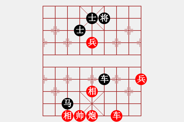 象棋棋譜圖片：車炮雙兵雙相勝車馬雙士 - 步數(shù)：0 