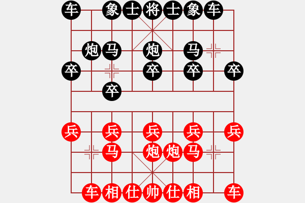 象棋棋譜圖片：世杰(8段)-和-璀璨明珠(5段) - 步數(shù)：10 