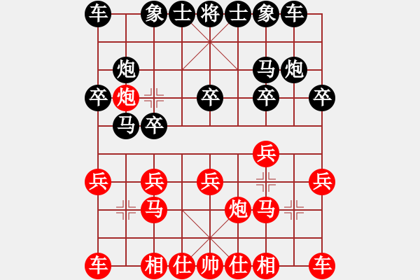 象棋棋譜圖片：胡榮華 先勝 景學義 - 步數(shù)：10 