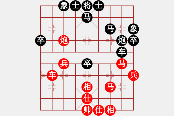 象棋棋譜圖片：聽(tīng)雨軒飛雪(9段)-和-新鄉(xiāng)一條槍(5段) - 步數(shù)：60 