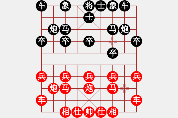 象棋棋譜圖片：澳門 杜光偉 和 中國(guó)石化體協(xié)古青檀 周濤 - 步數(shù)：10 