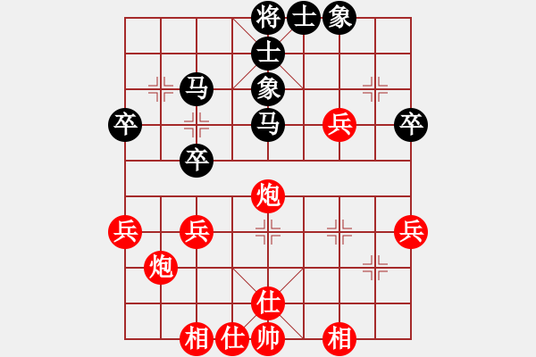 象棋棋譜圖片：澳門 杜光偉 和 中國(guó)石化體協(xié)古青檀 周濤 - 步數(shù)：40 