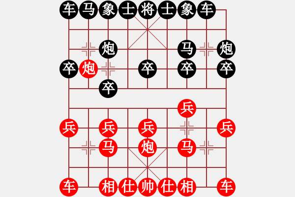 象棋棋譜圖片：談遠(yuǎn)超幫主(4段)-負(fù)-智屏他兄弟(8級(jí)) - 步數(shù)：10 