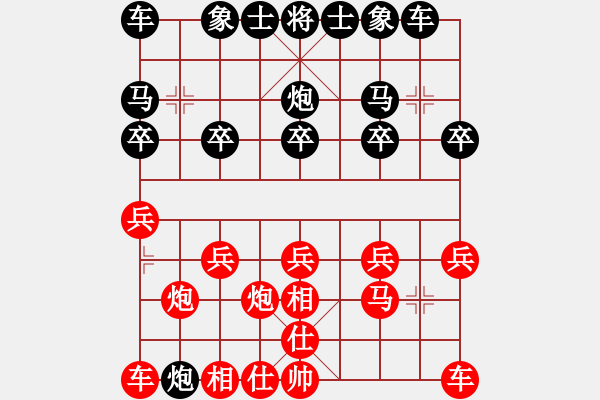 象棋棋譜圖片：聚賢棋莊“龍華杯”：鄭勝春先勝陳勝陸 - 步數(shù)：10 