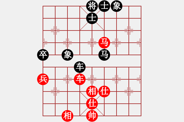 象棋棋譜圖片：huangzjj(9星)-和-天機(jī)商業(yè)庫(9星) - 步數(shù)：100 