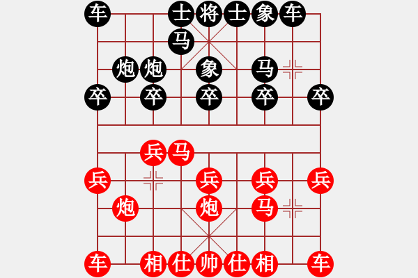 象棋棋譜圖片：九連和(8級(jí))-勝-bywensheng(3段) - 步數(shù)：10 