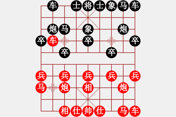 象棋棋譜圖片：一路傻輸(8星)-負(fù)-彌勒佛主(天罡) - 步數(shù)：10 