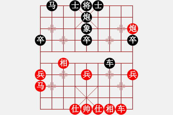 象棋棋譜圖片：bbboy002(2級)-勝-七寶連樹(2級) - 步數(shù)：40 