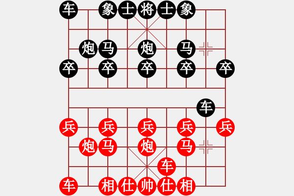 象棋棋譜圖片：金庸-獨(dú)孤九劍VS東北三省棋王(2013-7-9) - 步數(shù)：10 