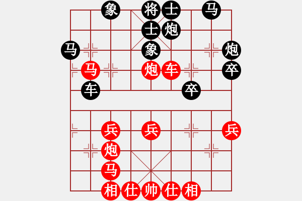 象棋棋譜圖片：jlhs(2段)-勝-汕頭魔王(5段) - 步數(shù)：40 