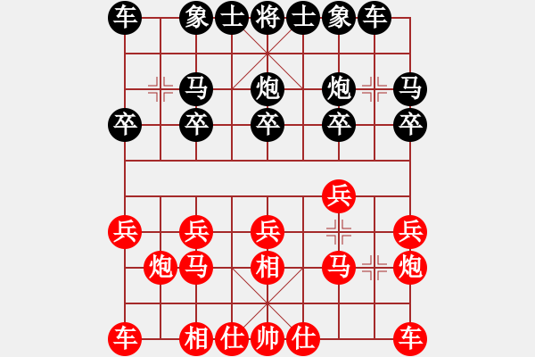 象棋棋譜圖片：人機大戰(zhàn)【1】瓶窯 章銀泉 負 象棋奇兵 - 步數(shù)：10 