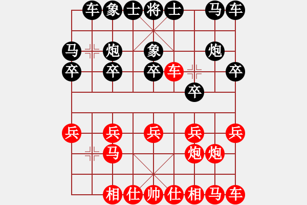 象棋棋譜圖片：金鉤炮對(duì)右象1227 - 步數(shù)：10 