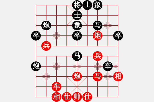 象棋棋譜圖片：anhocheng(4段)-負(fù)-卓資山(2段) - 步數(shù)：40 