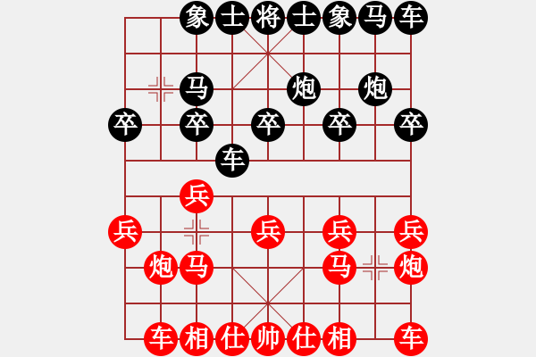 象棋棋譜圖片：‖棋家軍‖皎月[2739506104] -VS- 泰山之巔[785360712] - 步數(shù)：10 