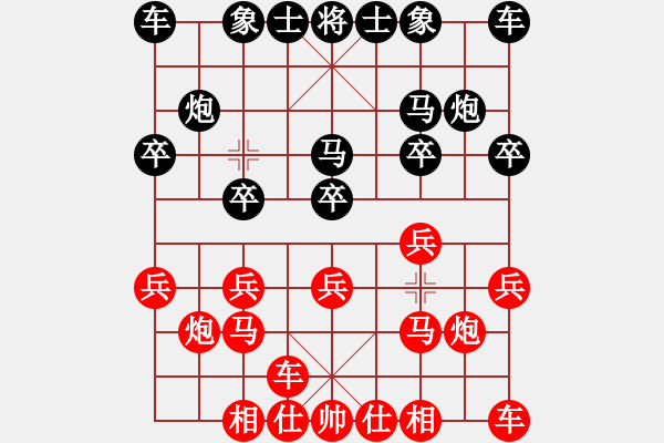 象棋棋譜圖片：150920 公開男子組 第1輪 第10臺 錢光煌 勝 吳加程 - 步數(shù)：10 