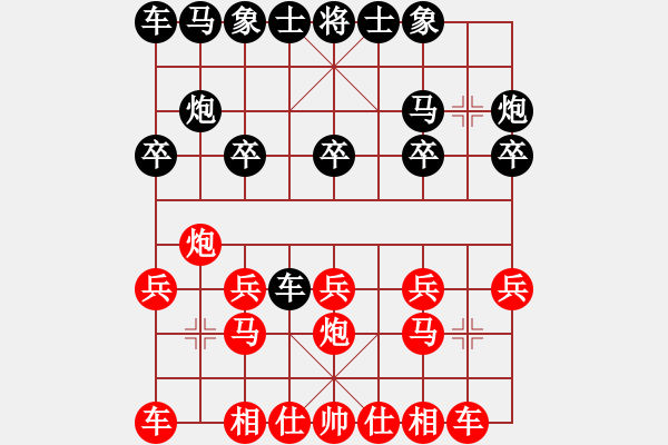 象棋棋谱图片：黄天禄（先和）徐云波1311220130弈于黄府 - 步数：10 