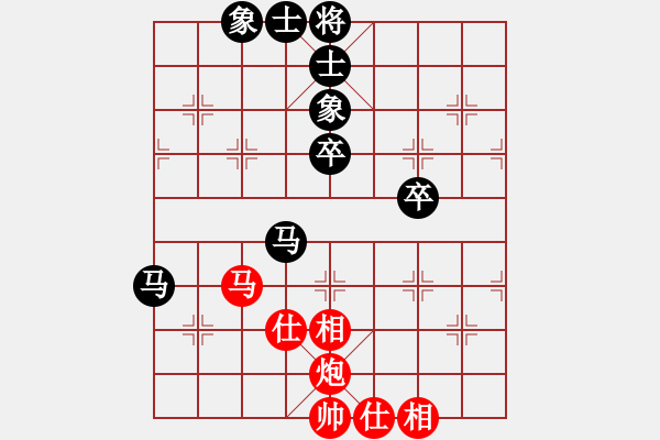 象棋棋谱图片：重庆 杨剑 和 四川 谢卓淼 - 步数：80 
