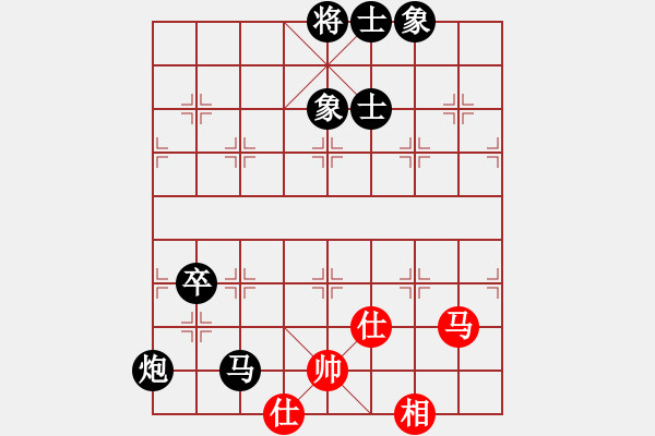 象棋棋譜圖片：lin_san紅負(fù)葬心【飛相對(duì)進(jìn)７卒】 - 步數(shù)：122 