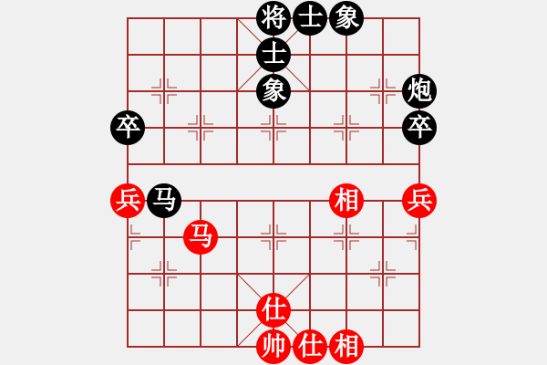 象棋棋譜圖片：lin_san紅負(fù)葬心【飛相對(duì)進(jìn)７卒】 - 步數(shù)：60 