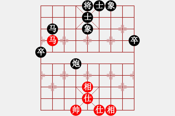 象棋棋譜圖片：lin_san紅負(fù)葬心【飛相對(duì)進(jìn)７卒】 - 步數(shù)：80 