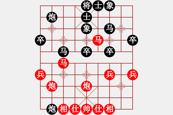 象棋棋譜圖片：頭疼醫(yī)腳(1段)-和-bbboy002(9級) - 步數(shù)：50 