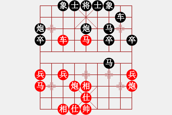 象棋棋譜圖片：弱點(diǎn)(5段)-負(fù)-suyang(1段) - 步數(shù)：30 