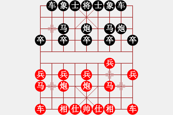 象棋棋譜圖片：中原快刀斬亂麻[紅] -VS- bbboy002[黑] - 步數(shù)：10 