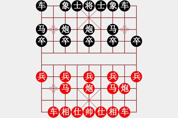 象棋棋譜圖片：期待你的轉(zhuǎn)身【紅】vs安全第一【黑】 - 步數(shù)：10 