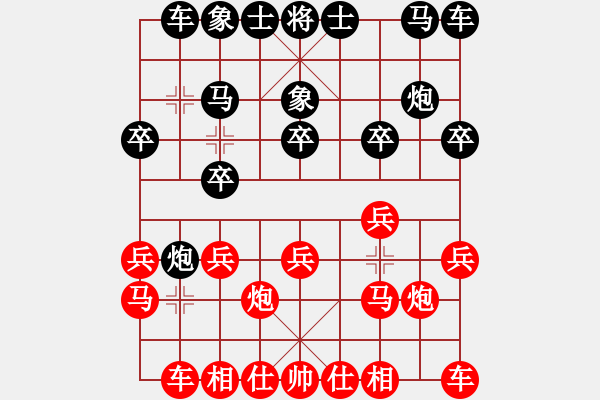 象棋棋譜圖片：山中閑人(電神)-勝-北京好哥門(北斗) - 步數(shù)：10 