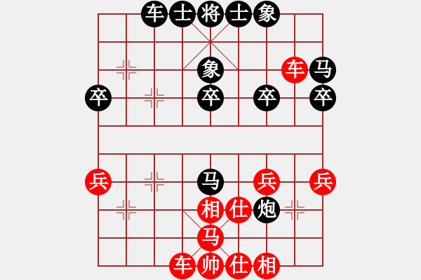 象棋棋譜圖片：潘帕斯雄鷹 勝 六脈神劍 - 步數(shù)：30 