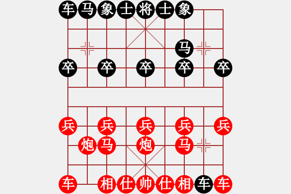 象棋棋譜圖片：1233 - 步數(shù)：10 