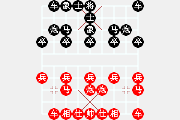 象棋棋譜圖片：快樂無限[87295161] 先勝 棋心閣回憶[82909429] - 步數(shù)：10 