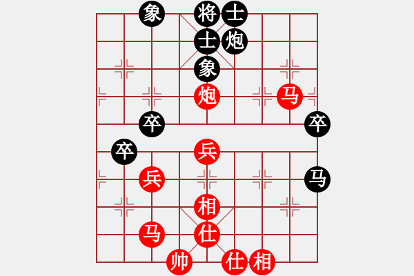 象棋棋譜圖片：嫡系韓竹庫(kù)(5段)-勝-博士生導(dǎo)師(6段) - 步數(shù)：60 