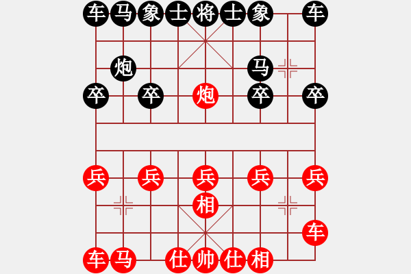 象棋棋譜圖片：棋友-魚aiq鳥[575644877] -VS- 無名小卒 [921937763] - 步數(shù)：10 