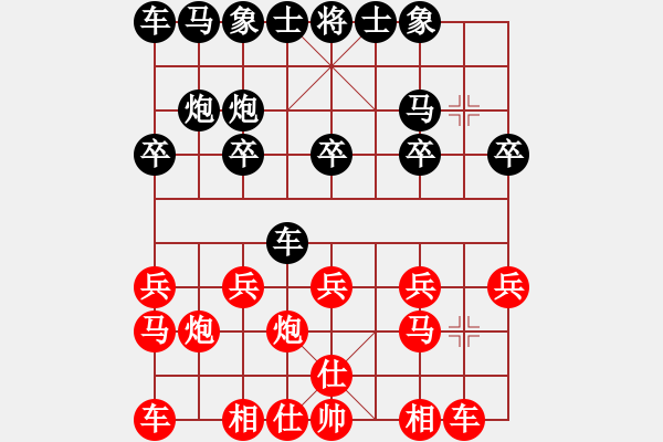 象棋棋譜圖片：娛樂天地VS倚天高手(2015 12 31) - 步數(shù)：10 