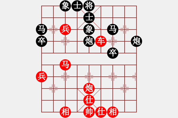 象棋棋譜圖片：隨意嘲諷(6段)-勝-陪都溫情(1段) - 步數(shù)：60 