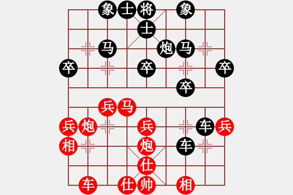 象棋棋譜圖片：澤龐先負(fù)皓程20190709（已評(píng)） - 步數(shù)：30 