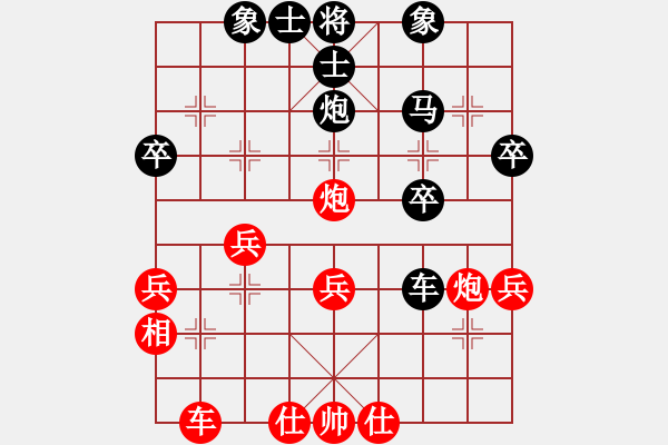 象棋棋譜圖片：澤龐先負(fù)皓程20190709（已評(píng)） - 步數(shù)：40 