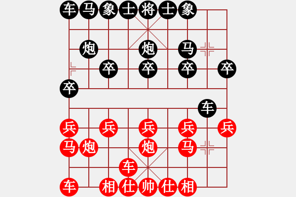 象棋棋譜圖片：神童(3段)-負(fù)-老公雞(4段) - 步數(shù)：10 