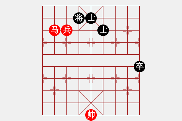 象棋棋谱图片：马兵胜卒双士075 - 步数：0 