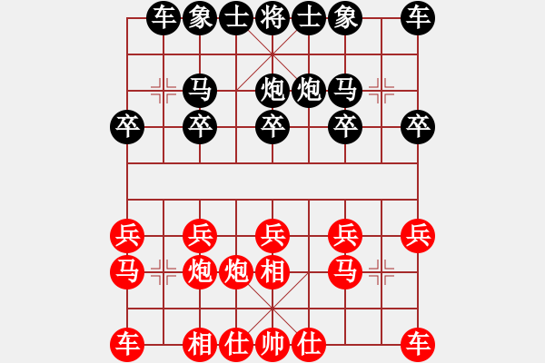 象棋棋譜圖片：1605221747 陌小賢-yangd.pgn - 步數：10 