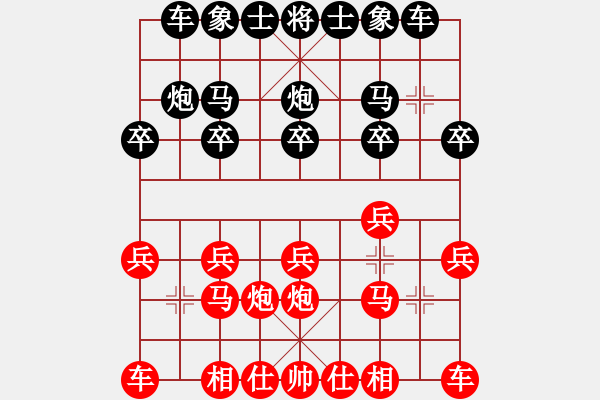 象棋棋譜圖片：bossim(2弦)-負-ruihua(6弦) - 步數(shù)：10 