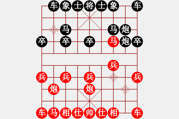 象棋棋譜圖片：馮亞芳(業(yè)2-3)先負(fù)惟楚有材(業(yè)9-1)201711182148.pgn - 步數(shù)：10 